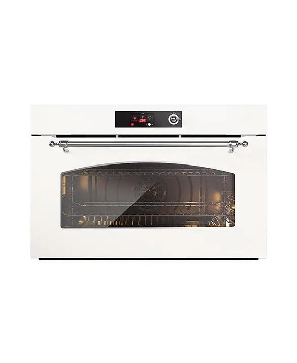 90 cm enamelled steel TFT built-in oven