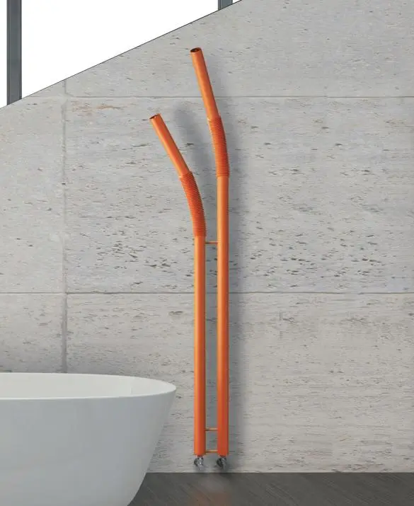 Cannuccia, Straw a funny heated towel rail by Brem