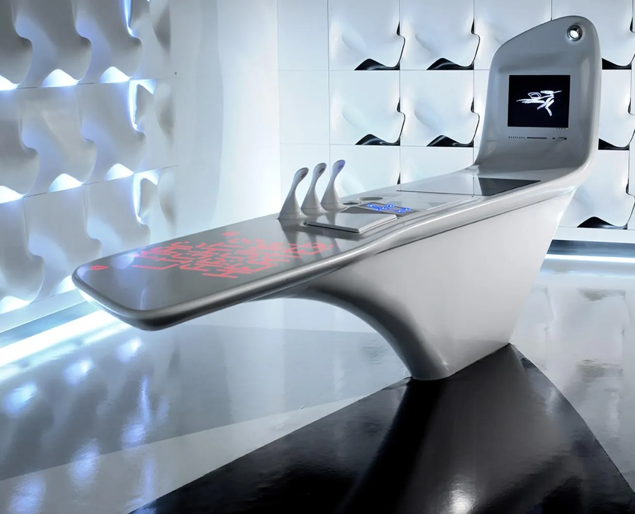 Z-island | Zaha Hadid and her visionary approach to kitchen design.