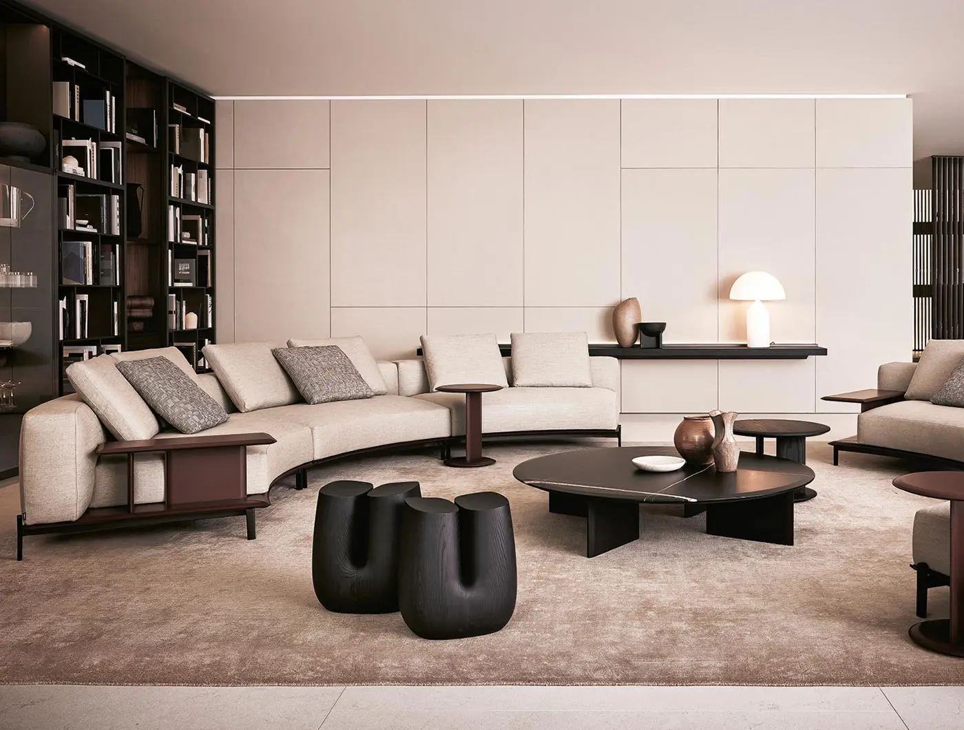 Divano Brera, design by Jean Marie Massaud