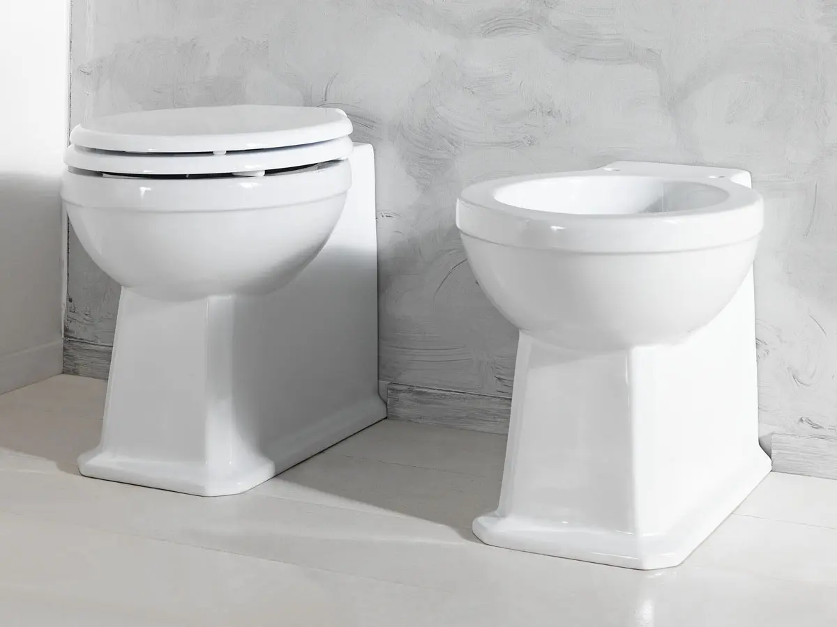 Sbordoni 1910 - Neoclassica pan and bidet