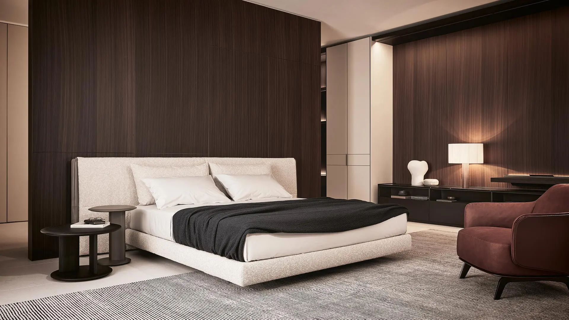 Letto Yume, design by Jean-Marie Massaud