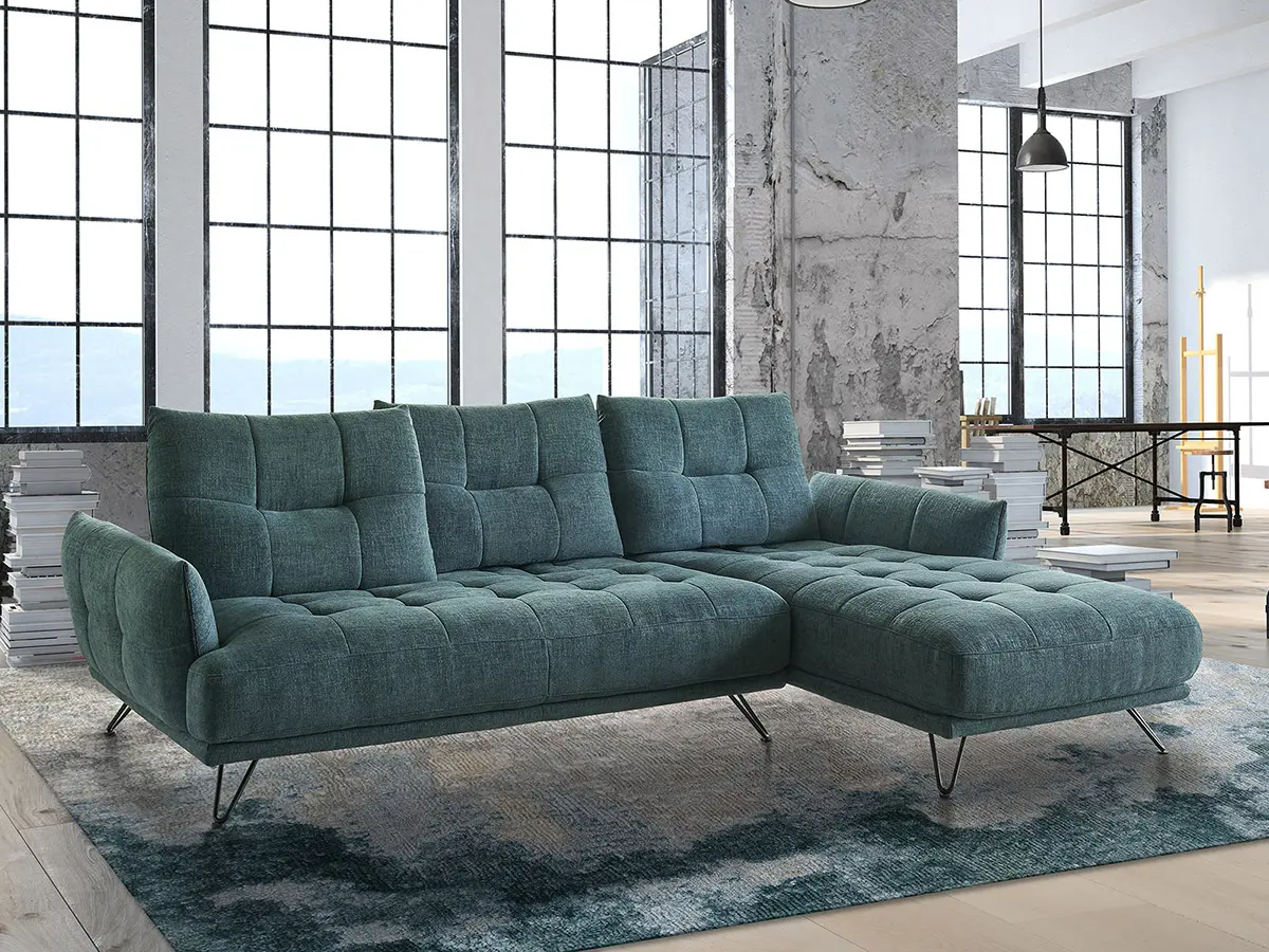 Sofa 3 Seater + Chaise Longue Voodoo