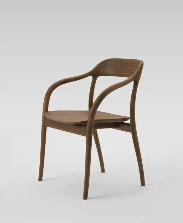 Tako Armchair (Wooden Seat)