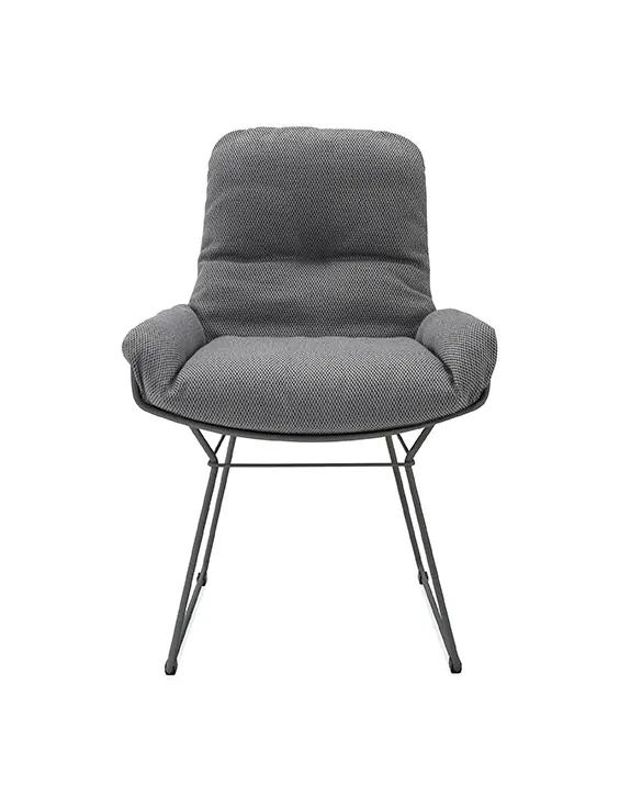 Freifrau Manufaktur Leya Armchair Low Stuhl m. Drehteller Leder