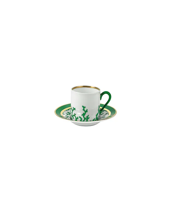 Cristobal Emeraude - Coffee cup and saucer