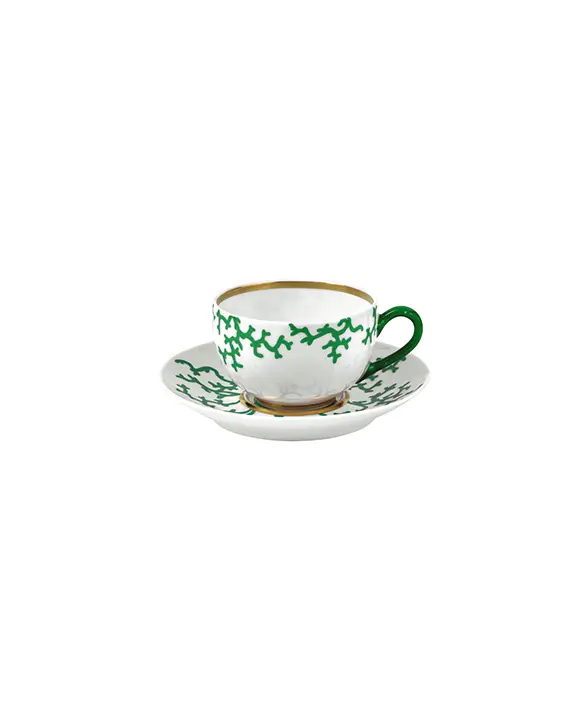 Cristobal Emeraude - Tea Cup & Saucer