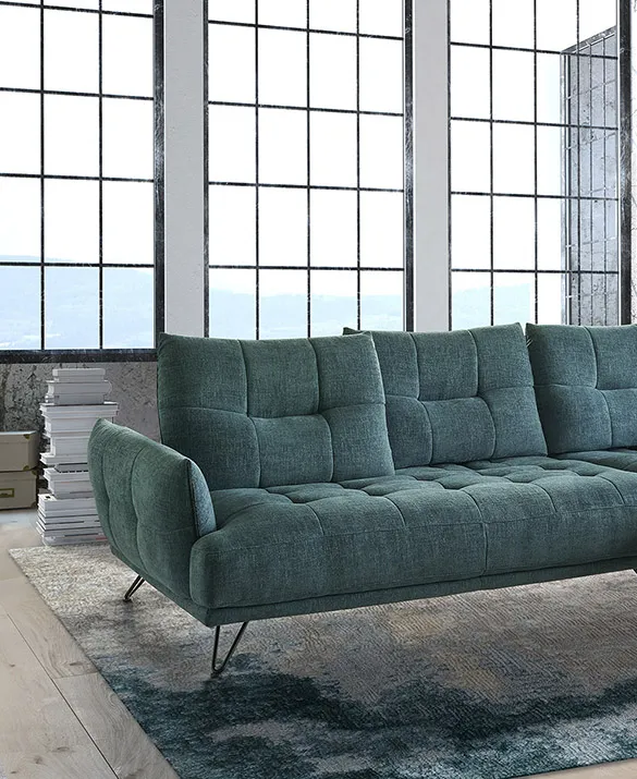 Sofa 3 Seater + Chaise Longue Voodoo