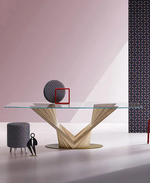 wood table By Reverse by Natisa