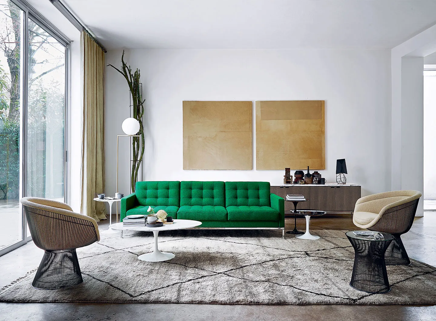 Platner Collection and Florence Knoll Collection - Relax, Ph. Federico Cedrone