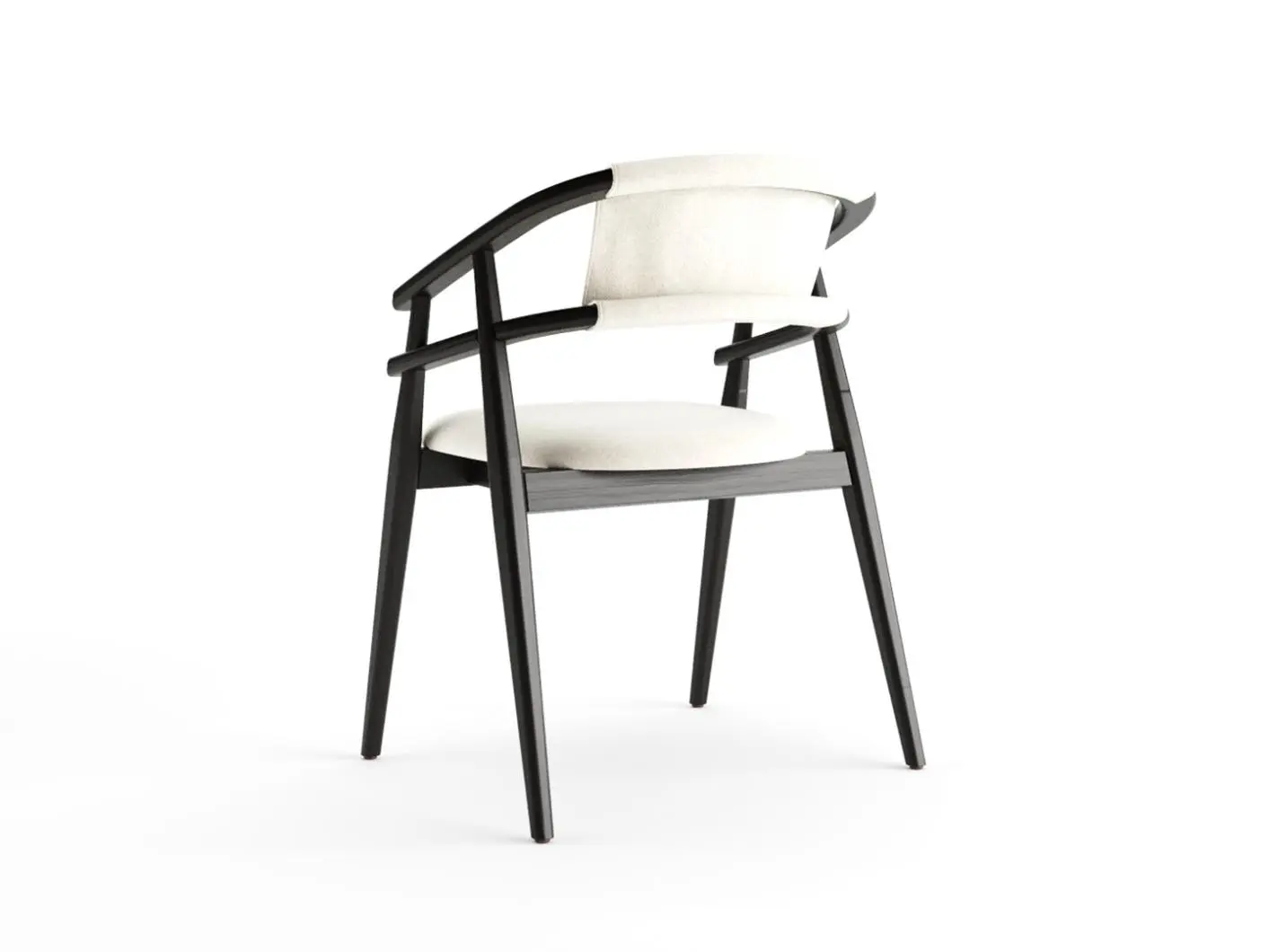 Hulahoop Upholstered  Armchair (back) by CarlesiTonelli Studio