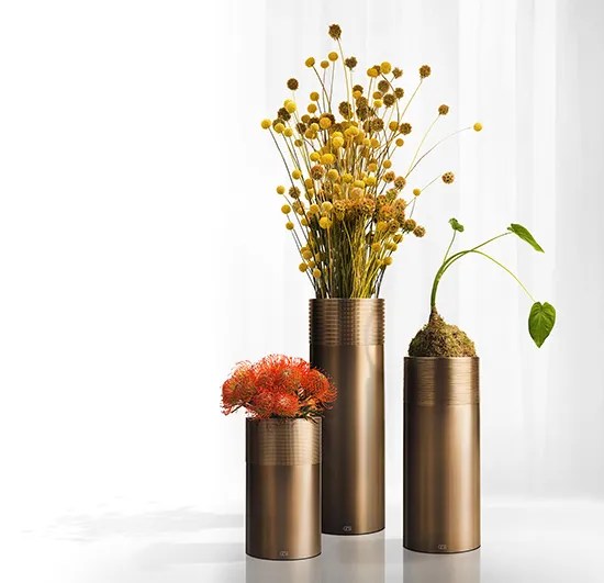 Woven Vases by Gessi