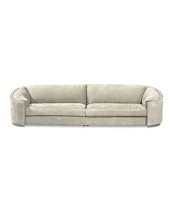 Modern Velvet Sofa by BRABBU
