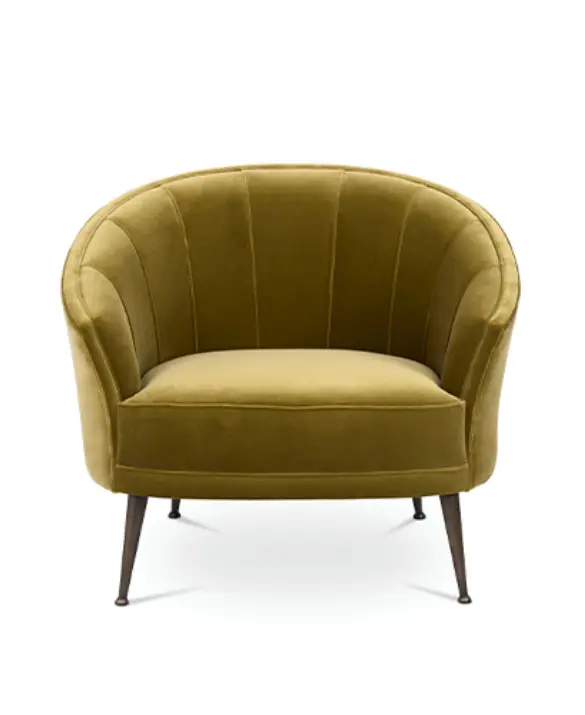 Modern Velvet Armchair Design by BRABBU