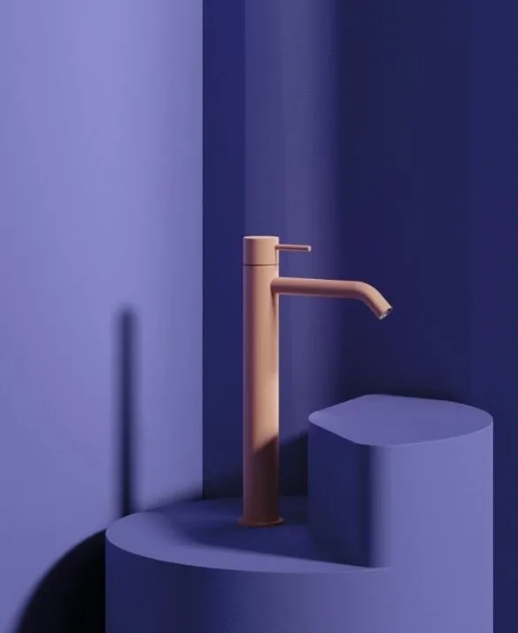 ILTONDO tall single-hole washbasin mixer