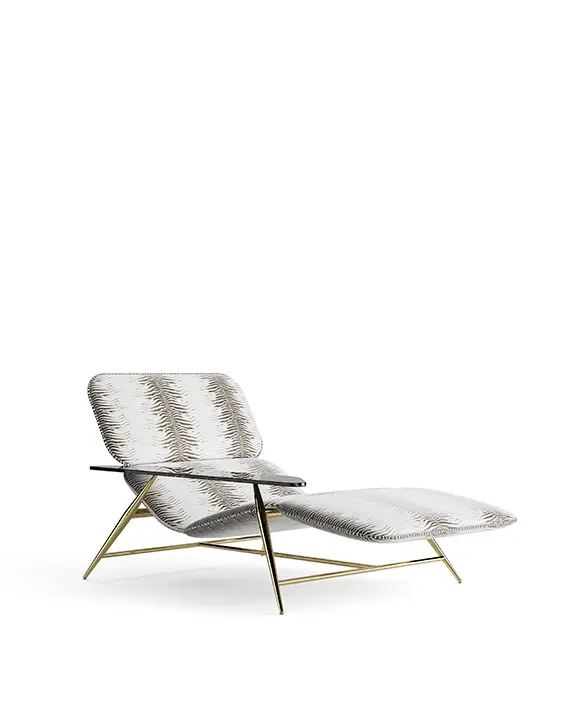 Roberto Cavalli Home Interiors - Tahiti chaise longue