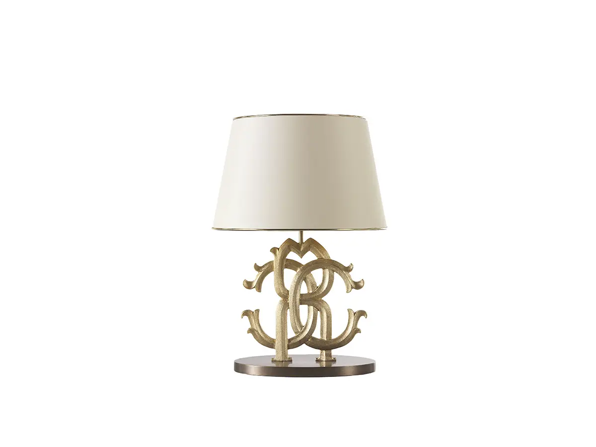 Roberto Cavalli Home Interiors - Logo table lamp