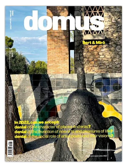 Domus cover summer 2022