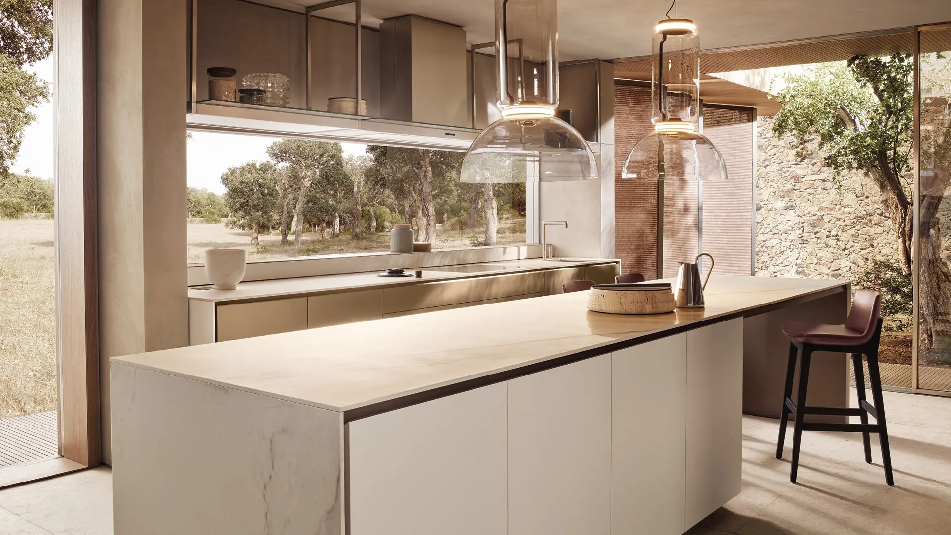 Cucina Alea Pro, design by R&D Poliform