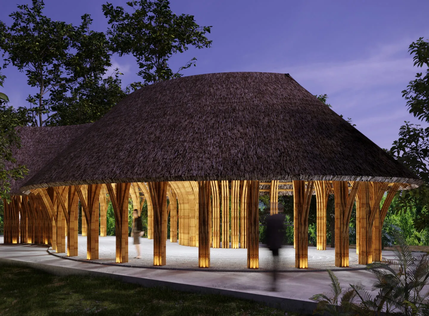 vtn, bamboo pavilion, architects