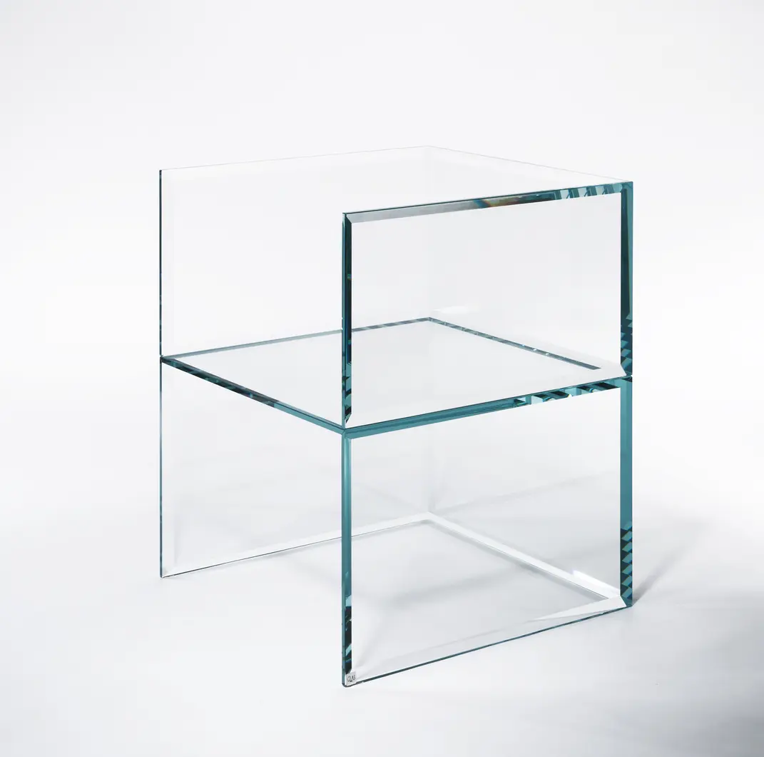 glas italia, patrick goetelen, glass chair, salone milano