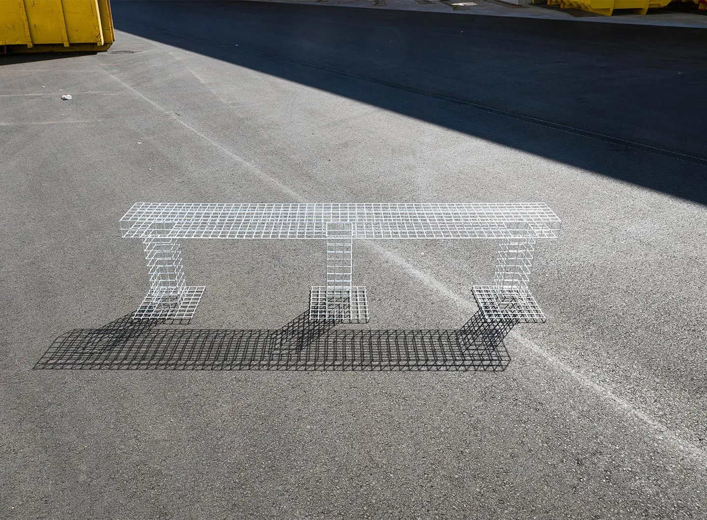 salone bench, jakob glasner, salone milano