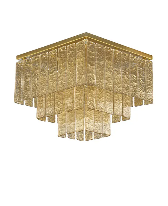 Charleston ceiling lamp gold, brushed gold  