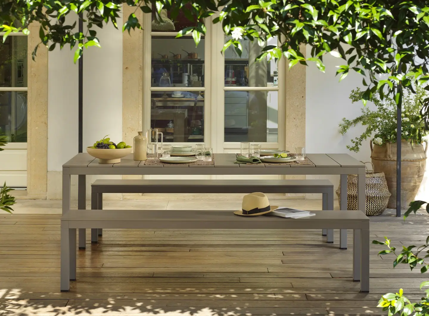 Set Rio Bench Alu