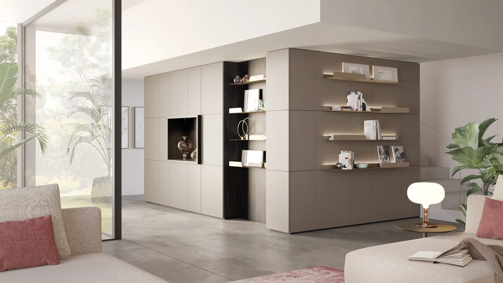 Turati T4 - Entrance and living closet