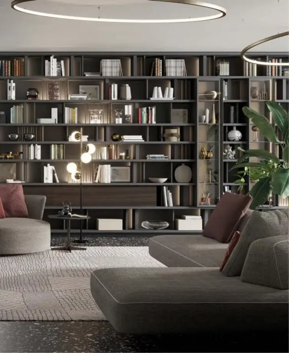 Turati T4 - Horizontal bookcase