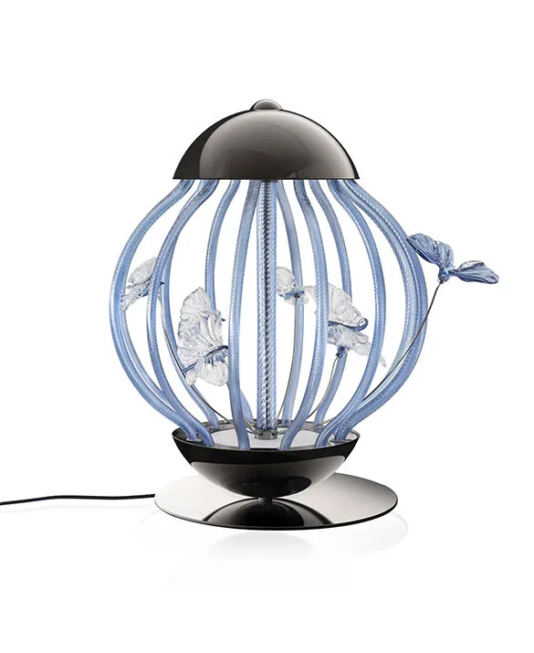 Cage table lamp