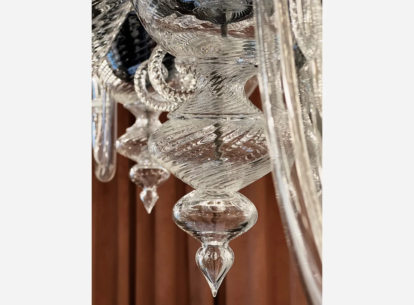 Detail of Magritte chandelier