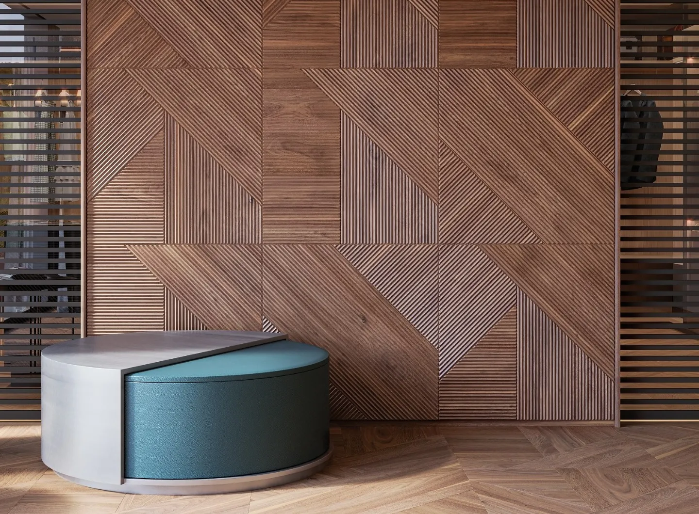 Wall paneling Tribeca 3D