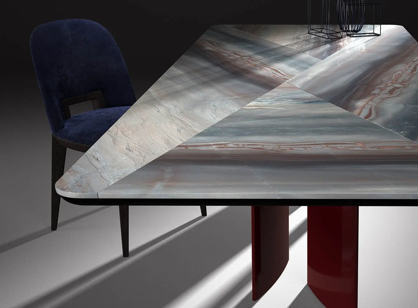 laurameroni luxury high end custom-made tables