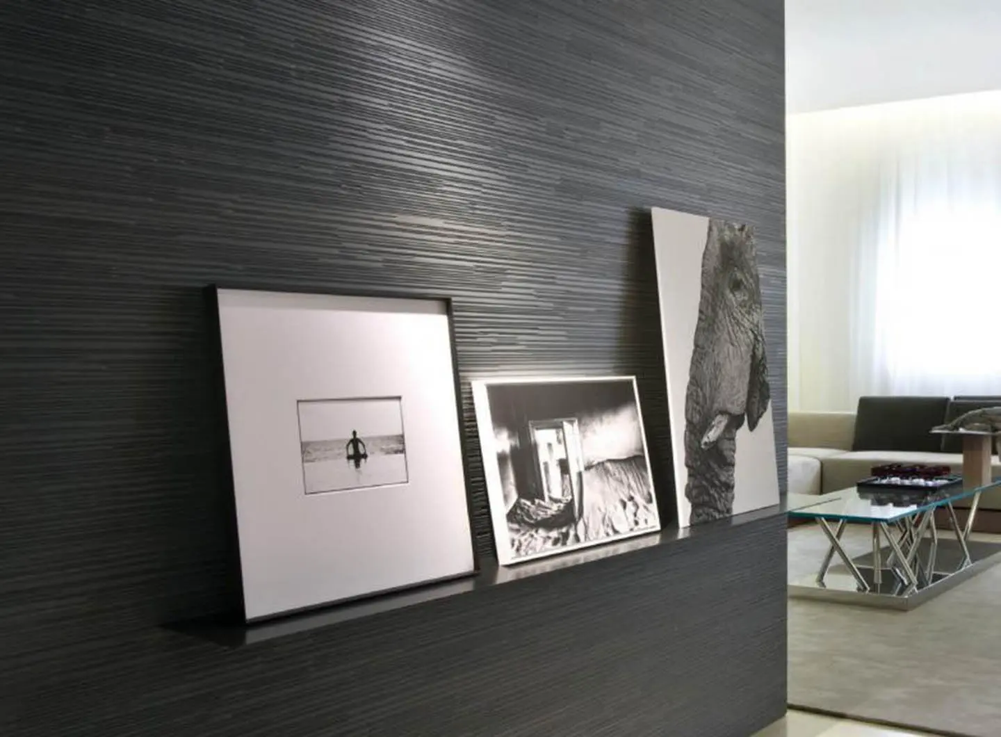 laurameroni luxury wall panels in wood, metal or fabric for high end integrated systems