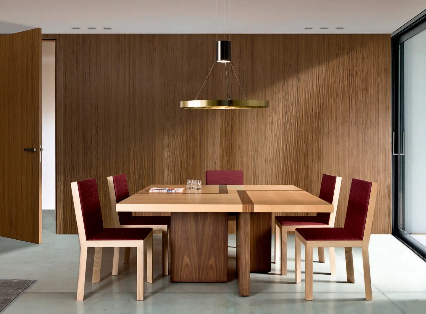 laurameroni luxury wall panels in wood, metal or fabric for high end integrated systems