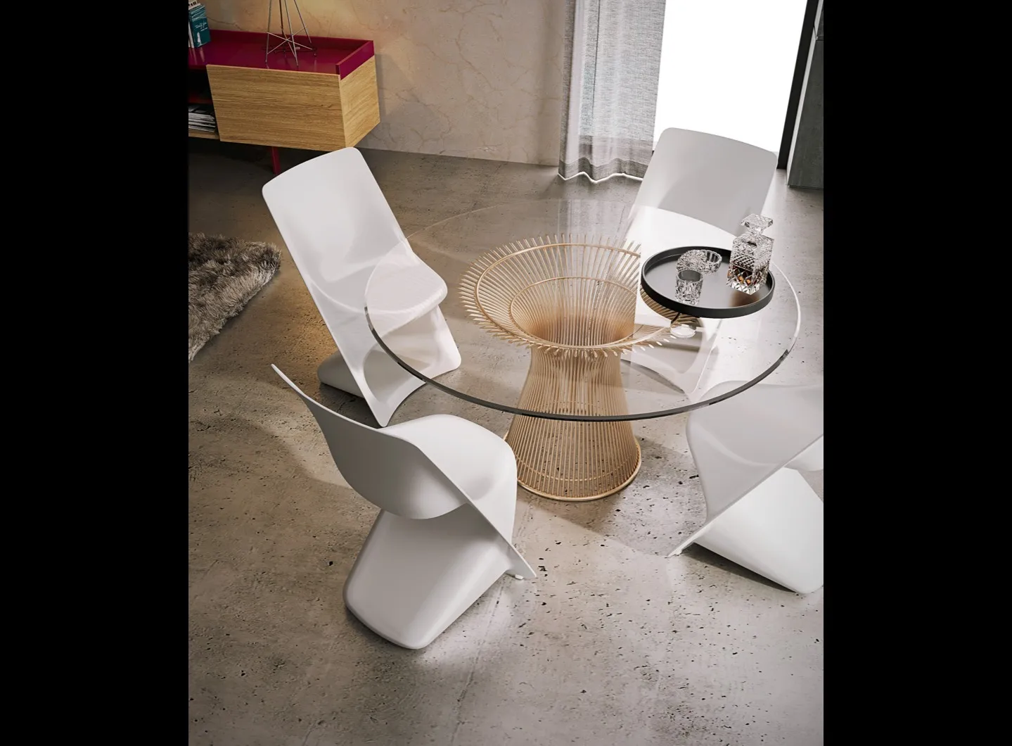 Damiano Latini - Super Chair white chair