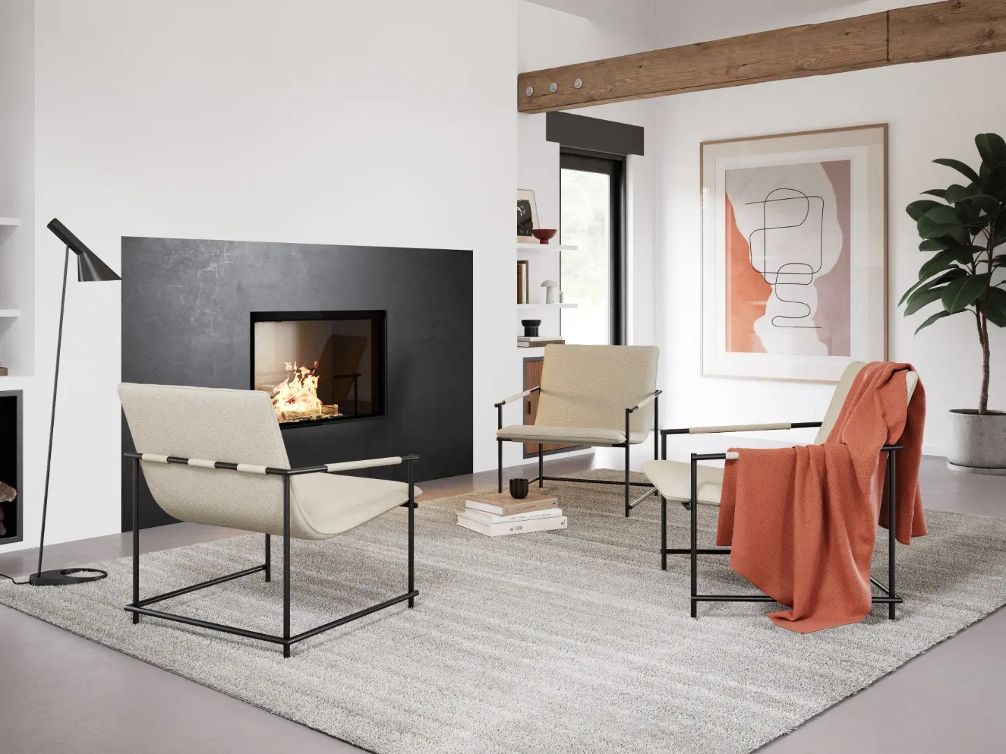 DELIA lounge chair Salone del Mobile