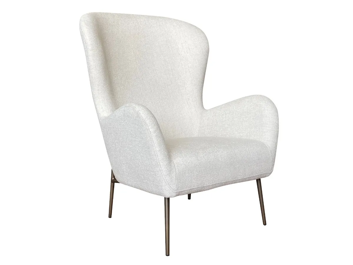 DAN-FORM's GLAM lounge chair with high back