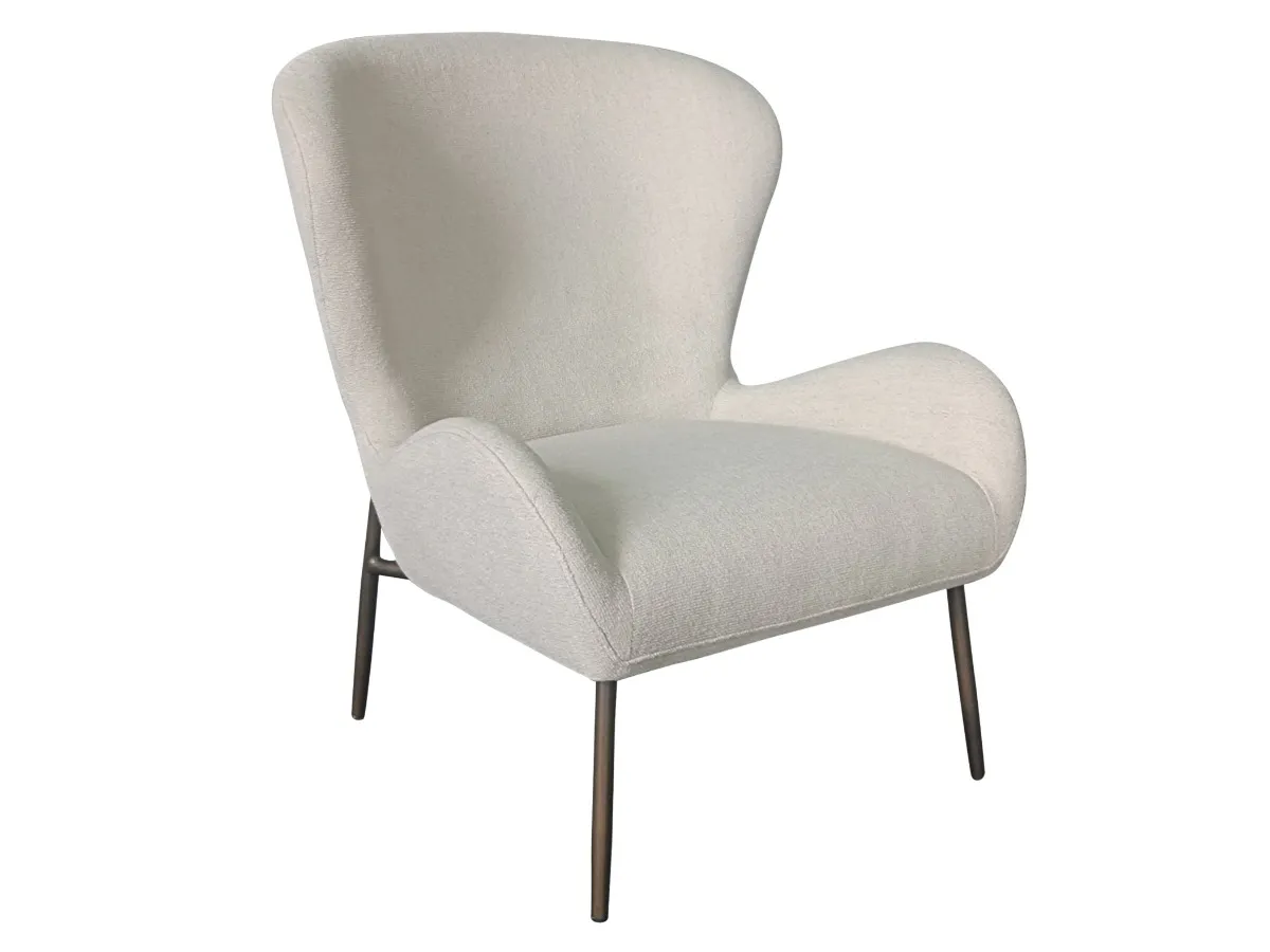 DAN-FORM's GLAM lounge chair with low back