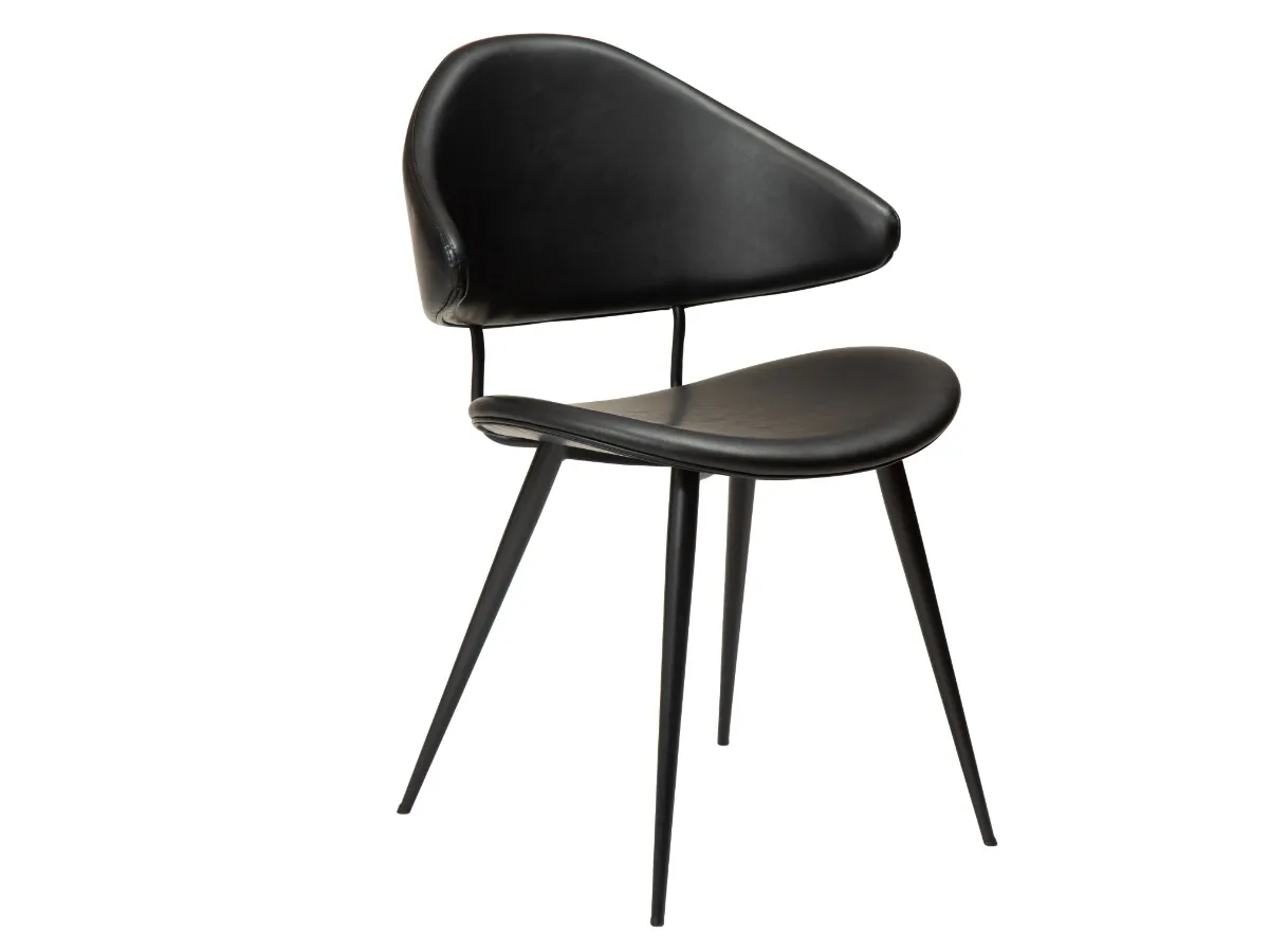 DAN-FORM's NAPOLEON chair in vintage black artificial leather
