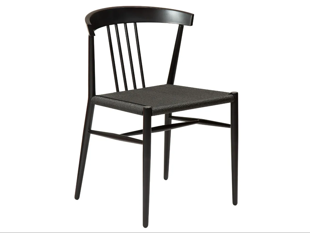 DAN-FORM's SAVA chair with black paper cord