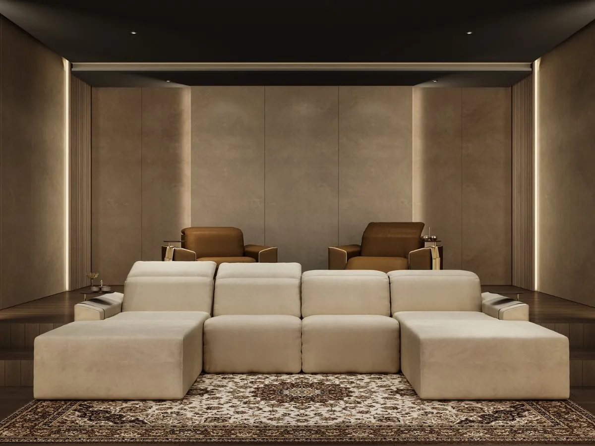 Vismara Design - Kubrik reclining sofa