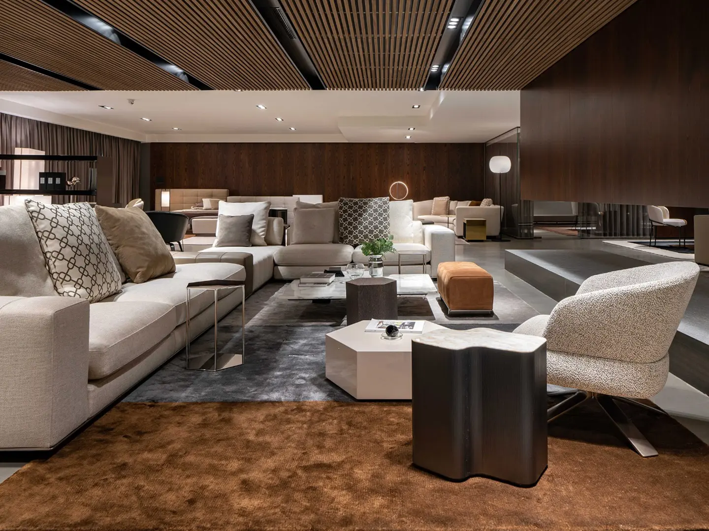 minotti, india, salone milano