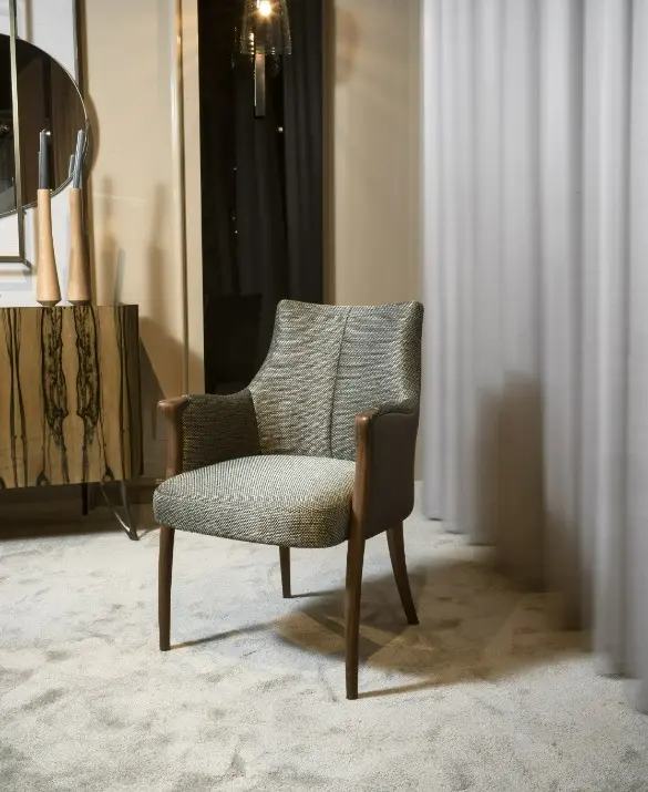 Demetra chair with arms - Contemporary Feel vol. III collection