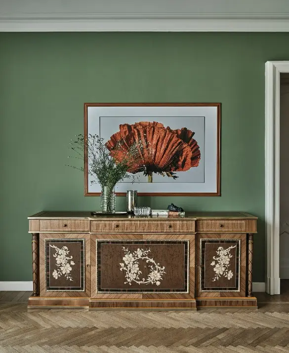 Inlayed 4 doors sideboard - Cromie Collection vol. I