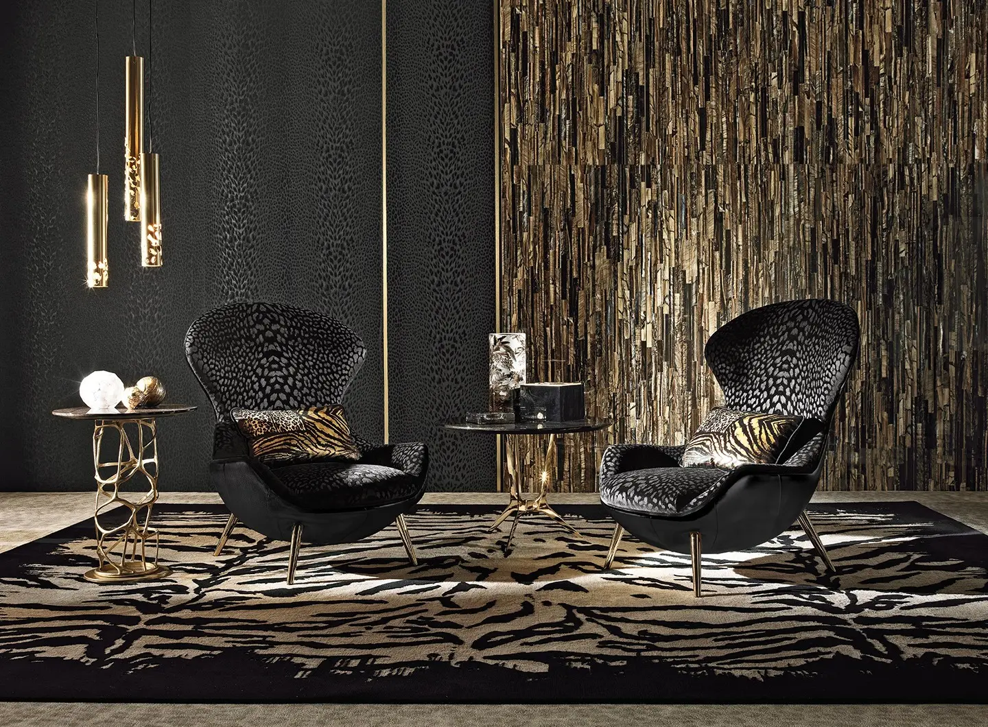 Roberto Cavalli Home Interiors | Salone del Mobile