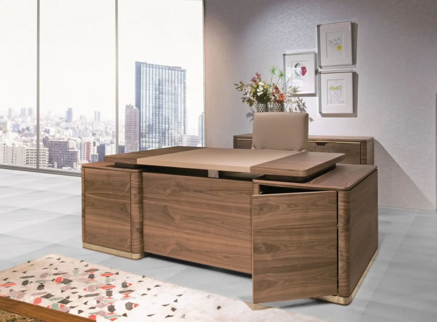 Hurtado Muebles - Executive Office Collection