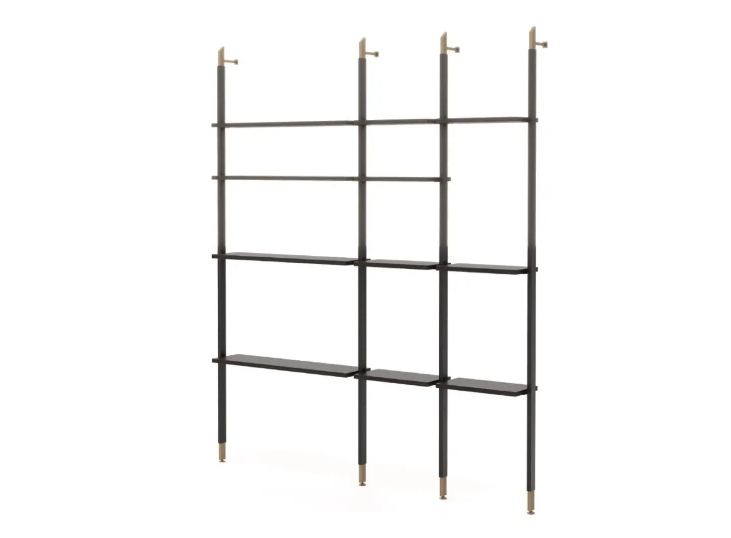 His Bookcase 