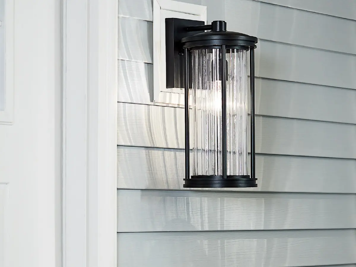 Barras outdoor lantern by Kichler